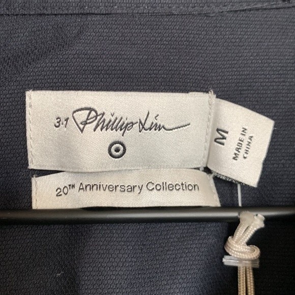 NWT 3.1 Phillip Lin Target Button Down Shirt Camo Sleeves Sz M - Picture 5 of 9